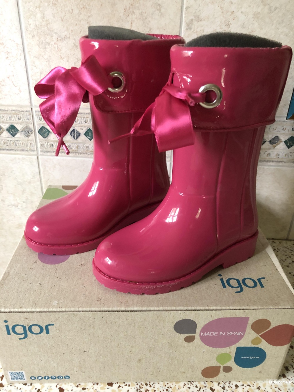 Демисезонные сапоги Igor p.26(17,5cm)