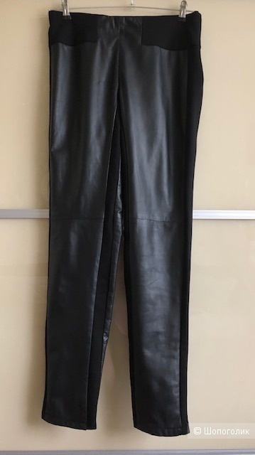 Кожаные брюки PATRIZIA PEPE на 46 размер