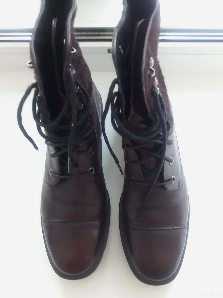 Ботинки со шнуровкой, Massimo Dutti, размер 40