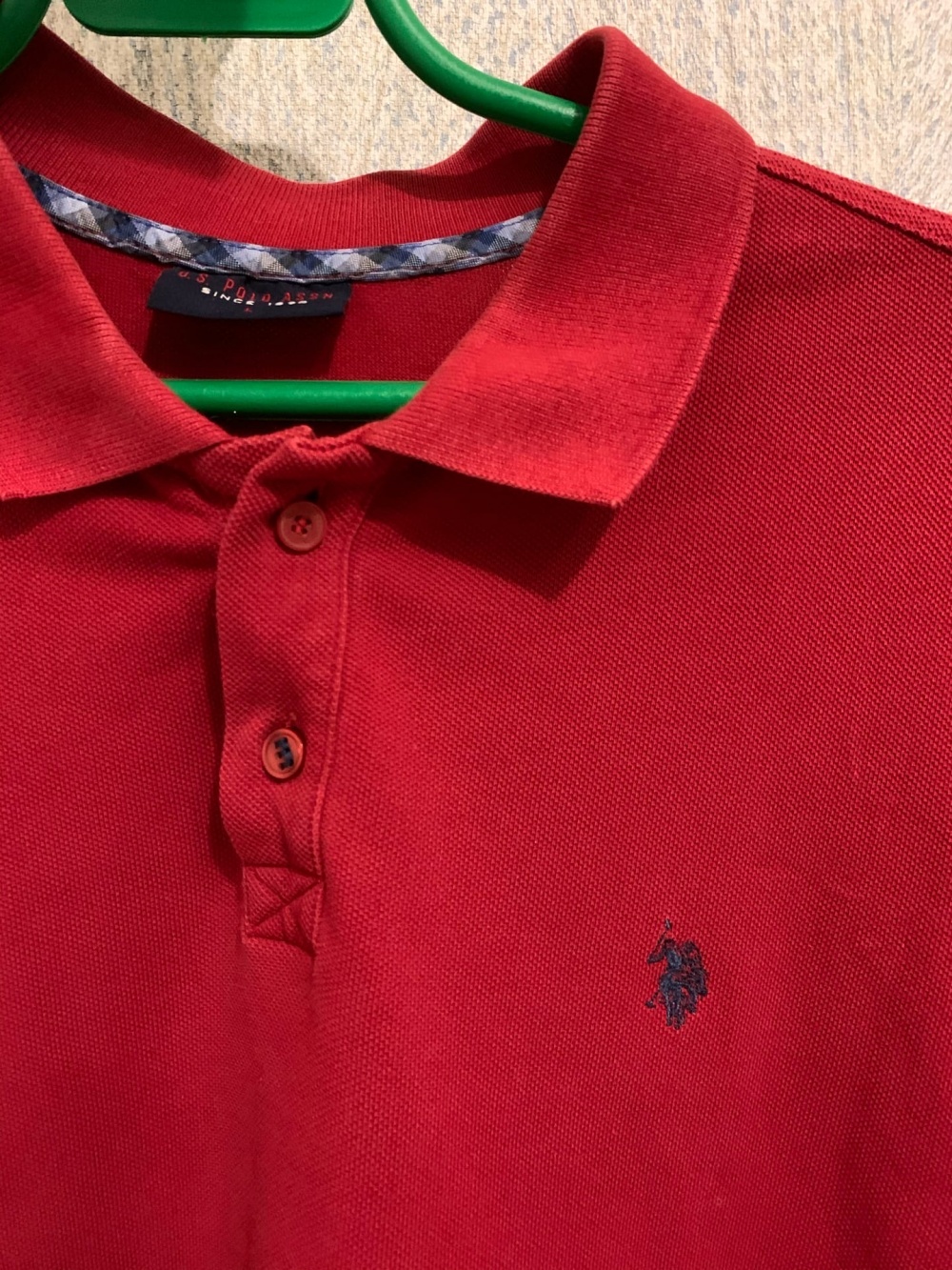 Сет из двух поло Lacoste, U.S. Polo Assn размер L