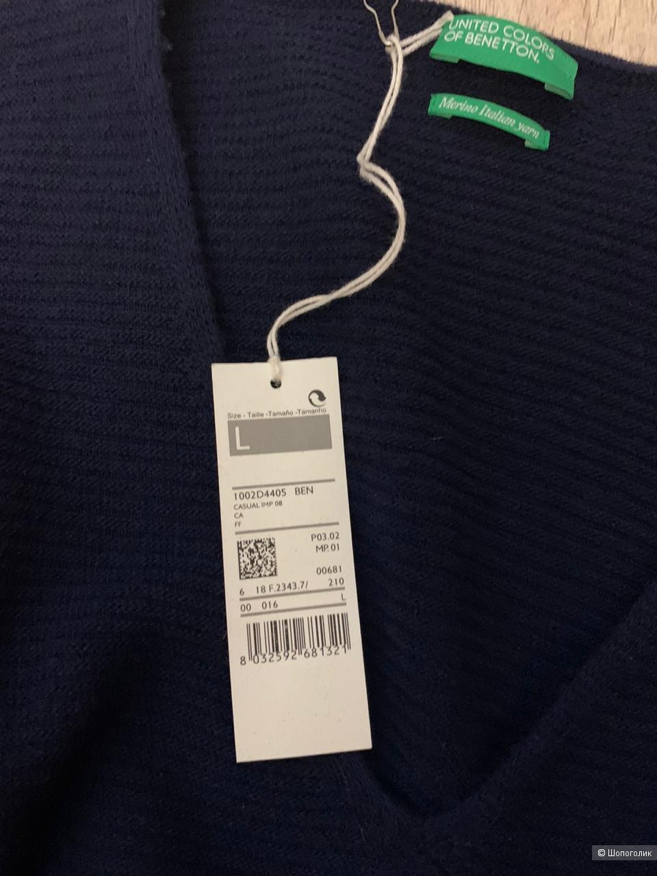 Benetton джемпер l/xl