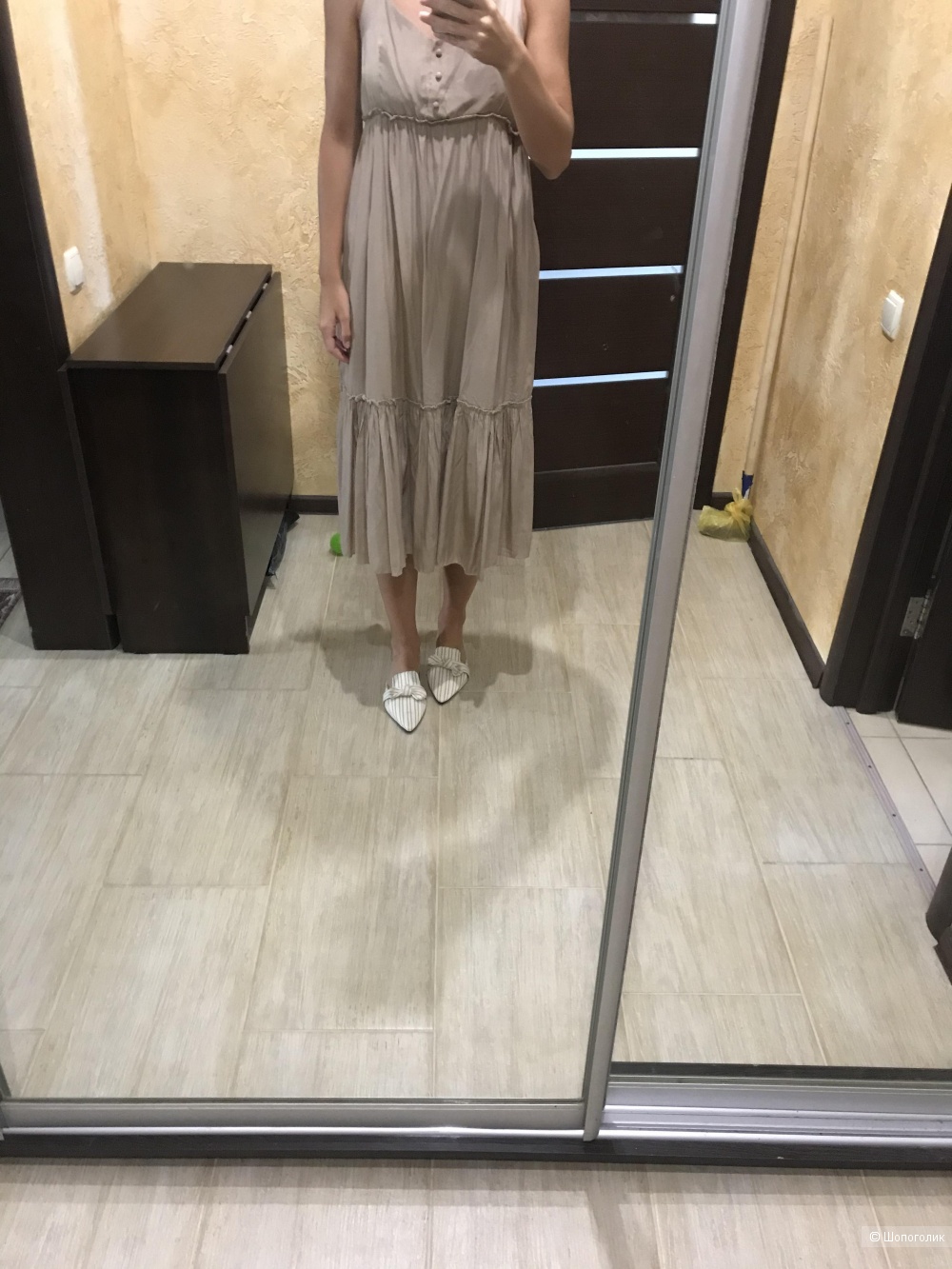 Платье-сарафан, размер S, no name