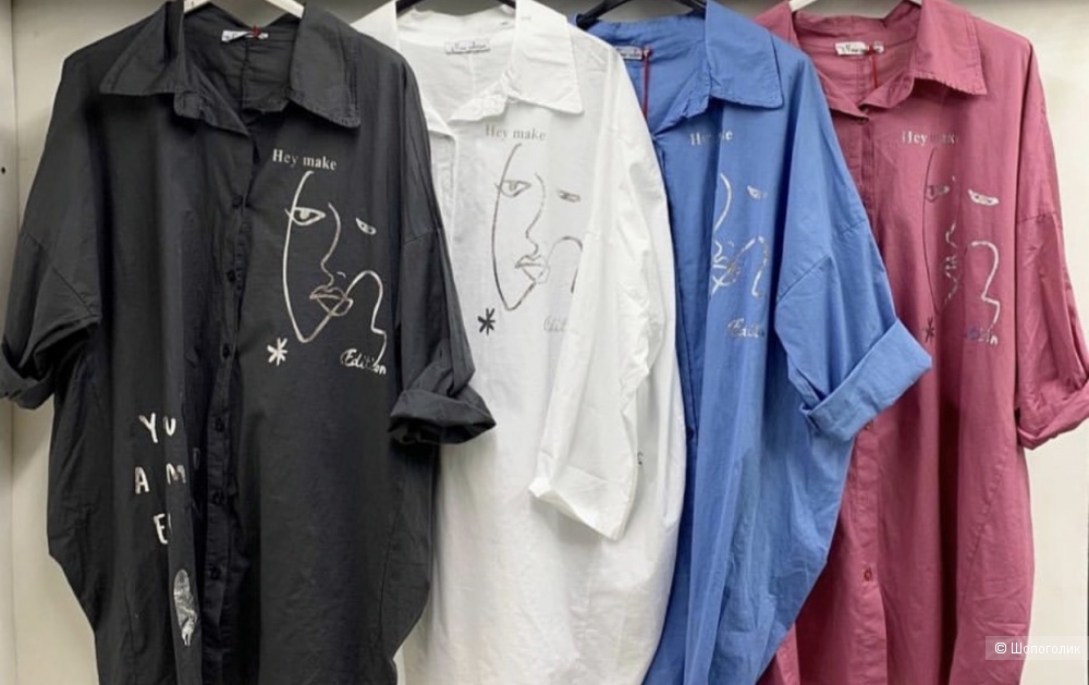 Рубашка блуза New collection Italy, 42-52