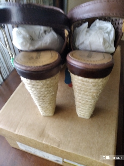 Босоножки на каблуке ESPADRILLES размер 37