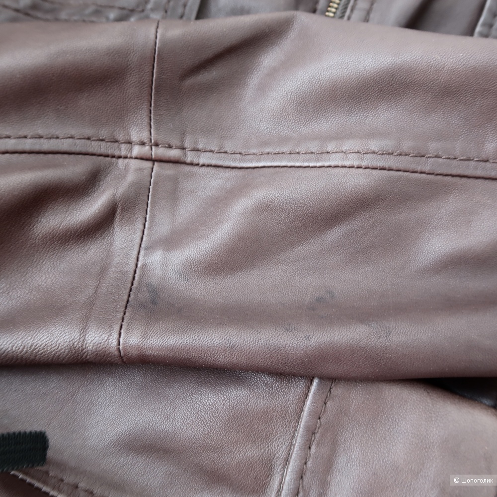 Кожаная куртка Esprit рос размер 42-44
