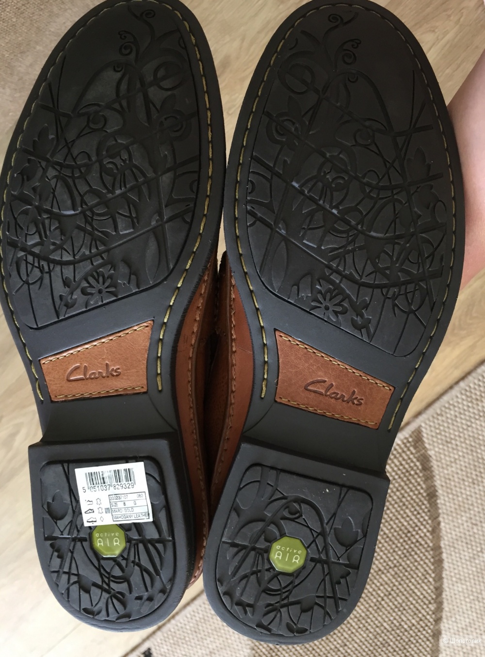Туфли Clarks 43-44 размер