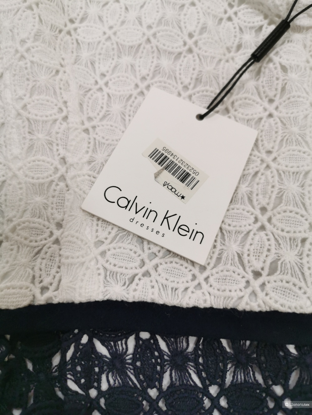 Платье Calvin Klein маркировка 12