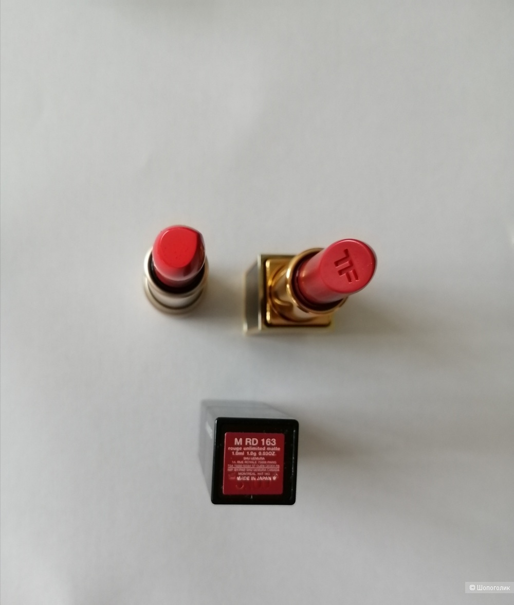 Набор красных помад Tom Ford, Shu uemura, Bare minerals