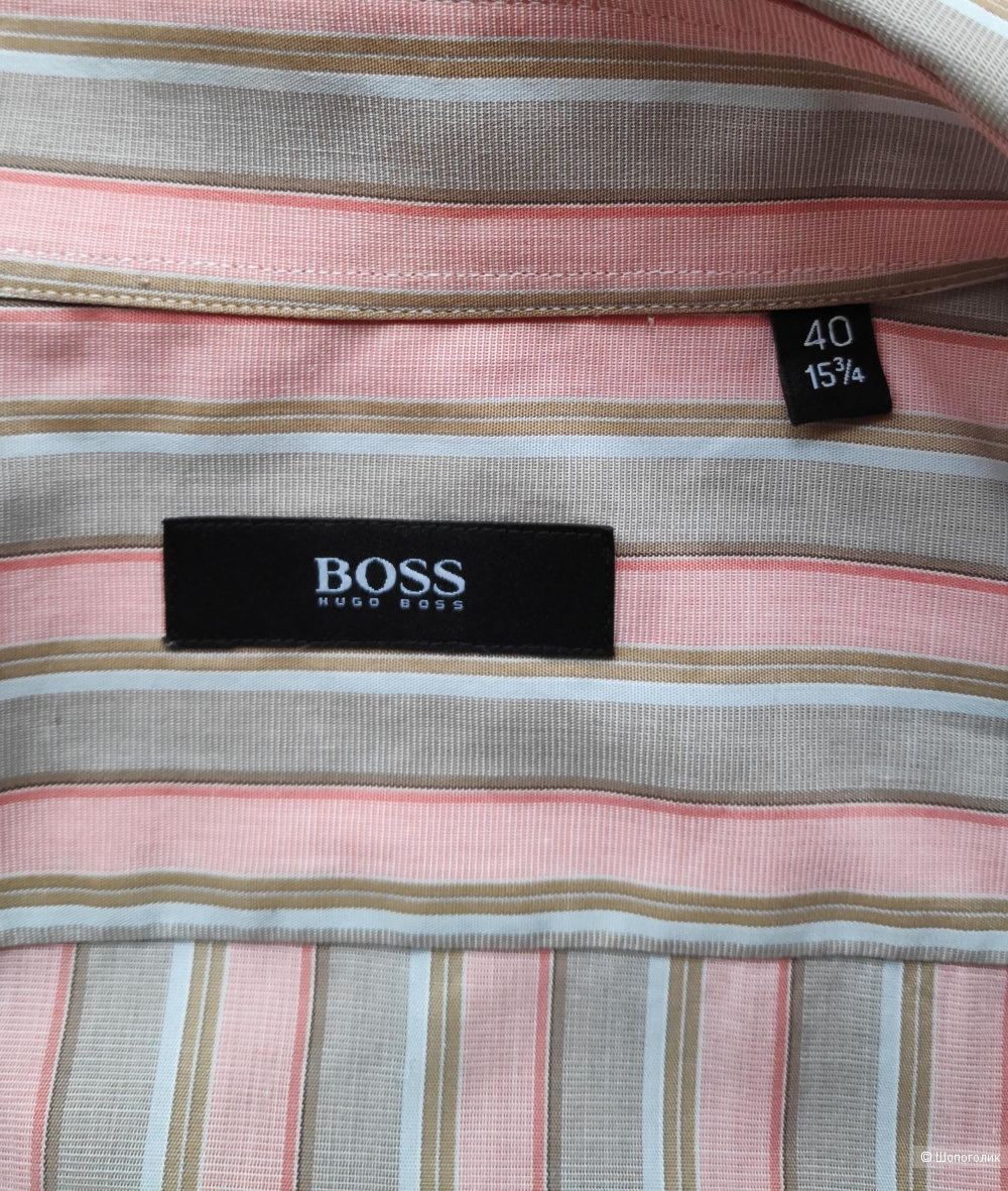 Рубашка HUGO BOSS. Маркировка 40(15 3/4).