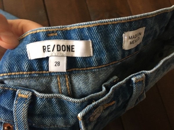 Джинсы Re/Done 28 размер