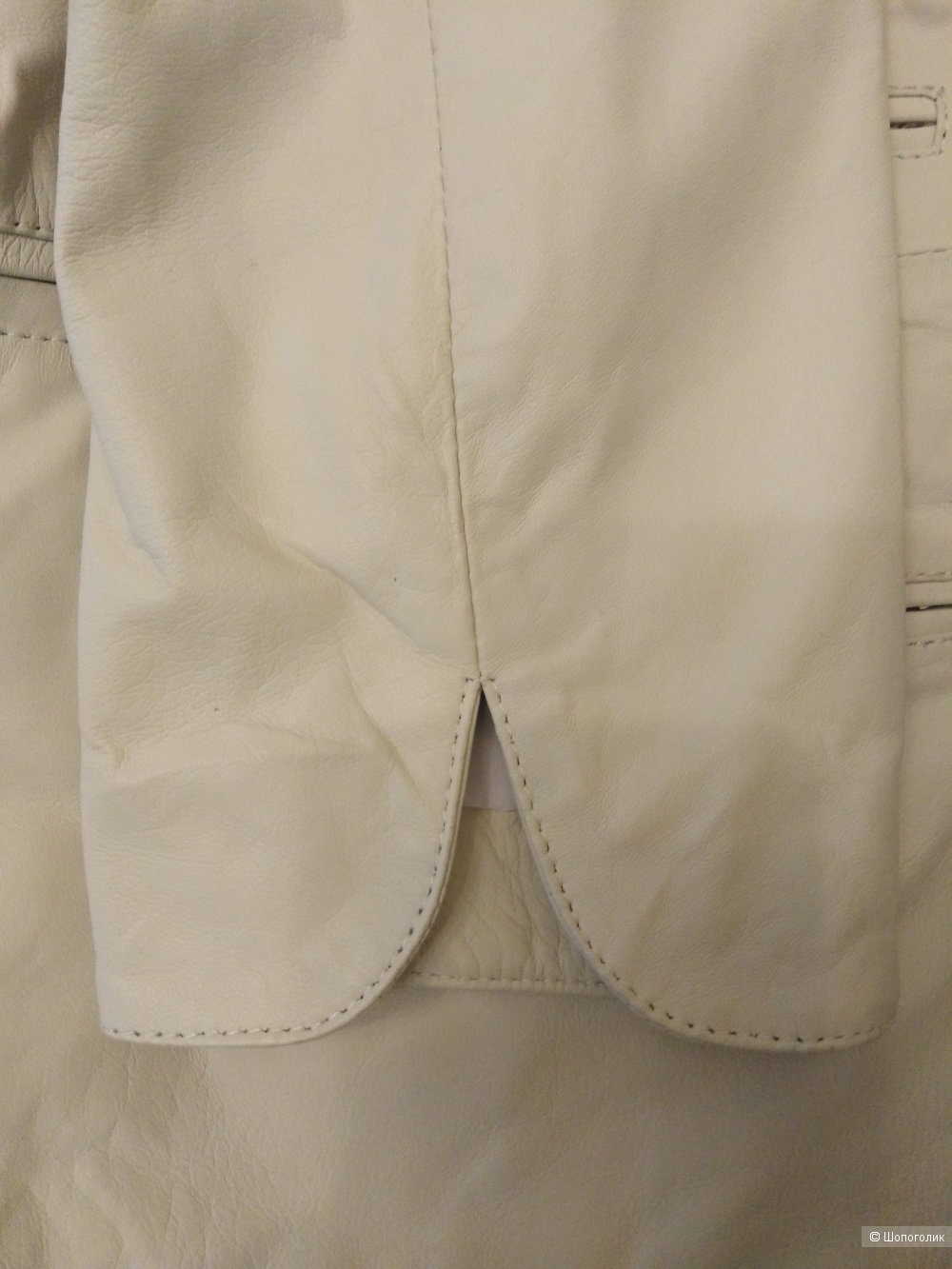 Кожаный пиджак vintage de luxе 46росс
