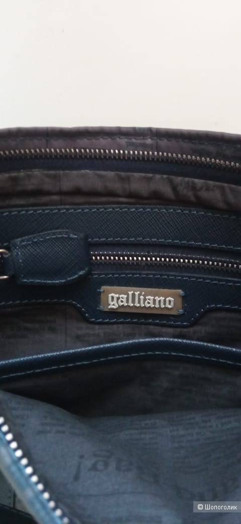 Сумка-планшет John Galliano , модель унисекс