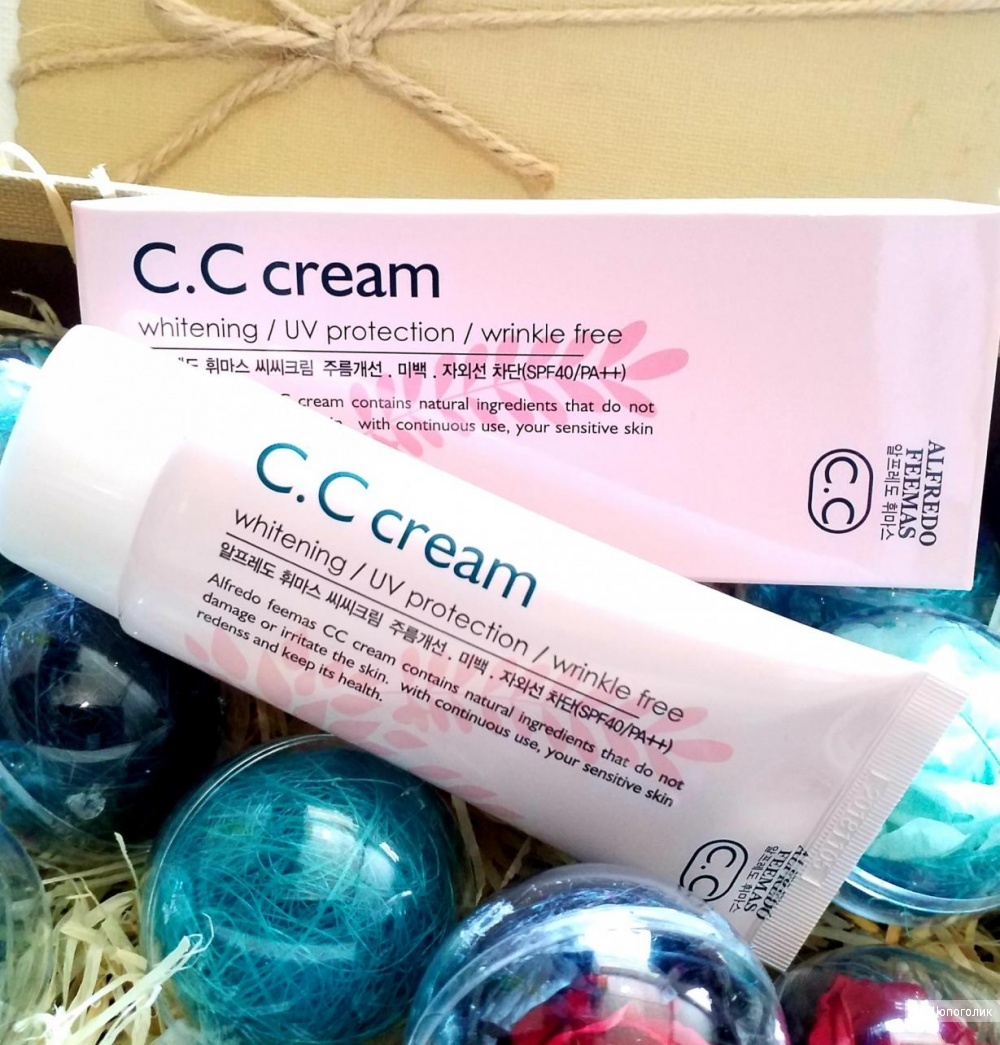 СС крем увлажняющий и матирующий на основе коллагена ALFREDO FEEMAS СС CREAM SPF40+ PA+++ 50ML