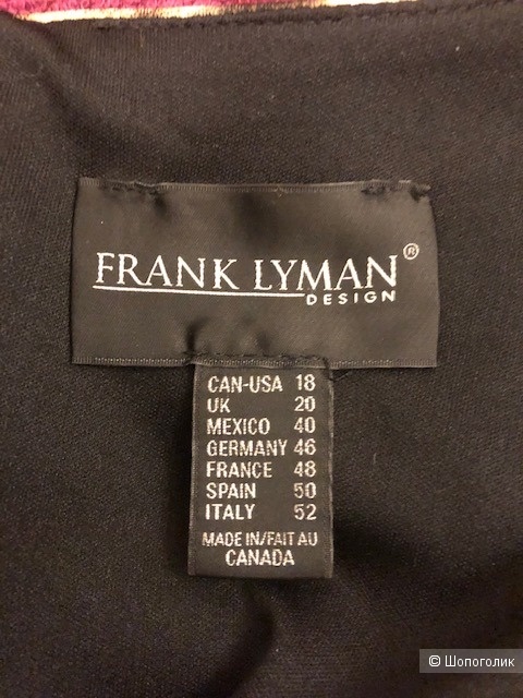 Платье FRANK LYMAN,52IT(50-52)