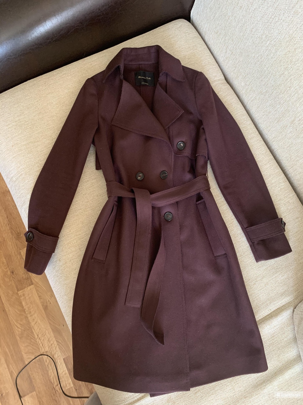 Пальто-тренч Massimo Dutti, 36 на 42-44