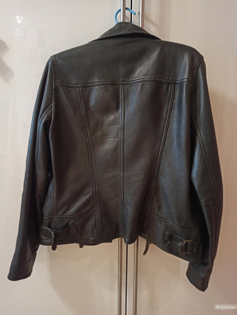 Куртка кожаная Massimo Dutti 42-44