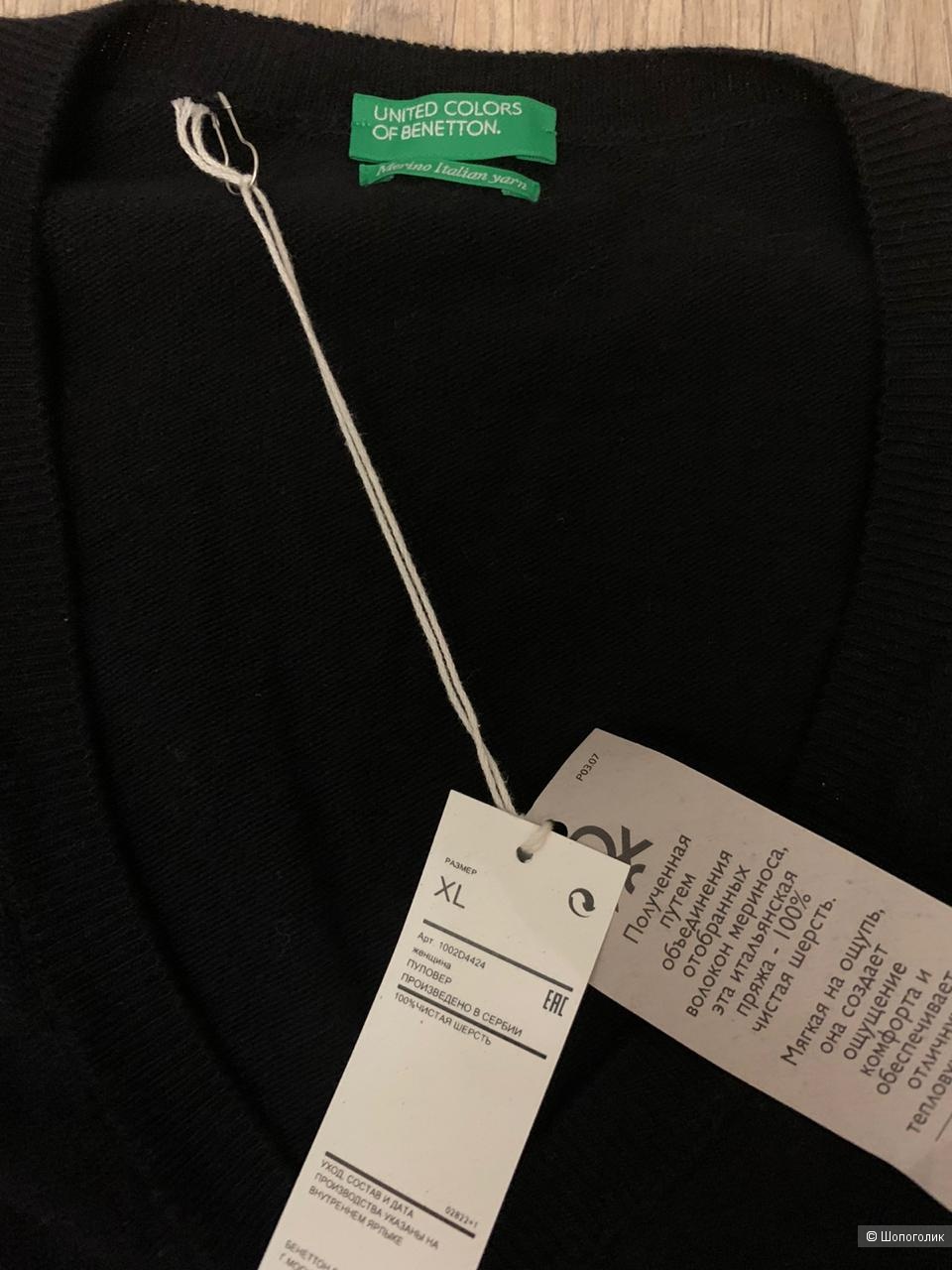 Benetton джемпер xl