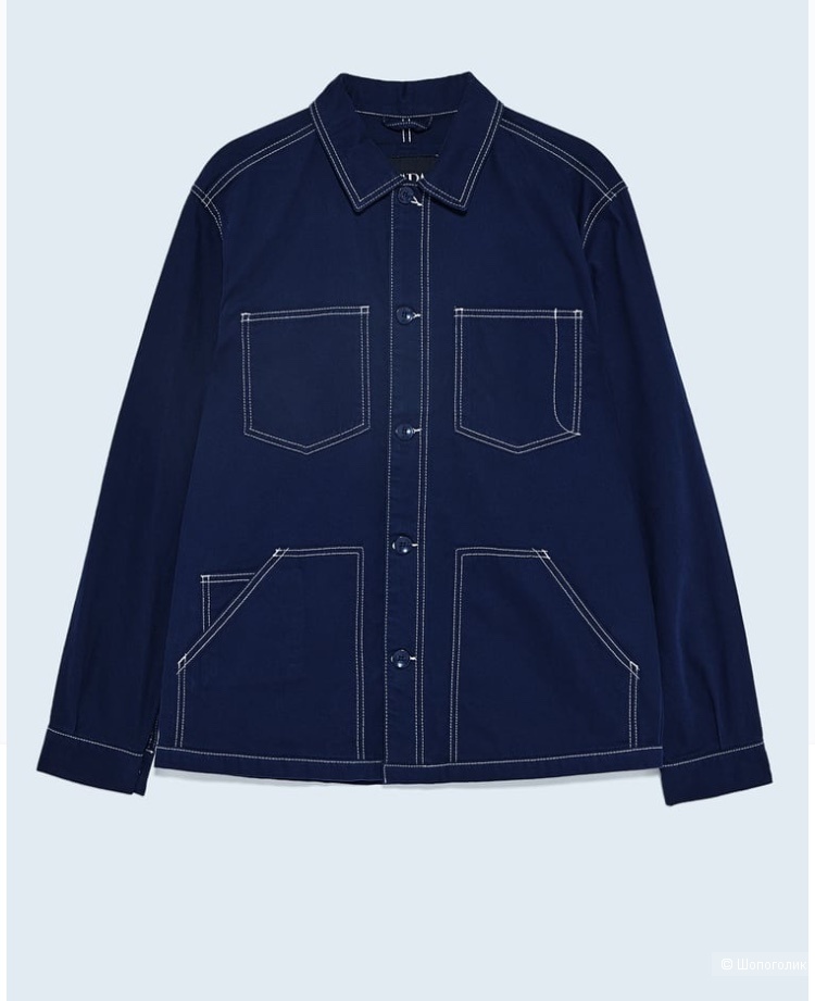 Zara куртка рубашечного кроя, размер m