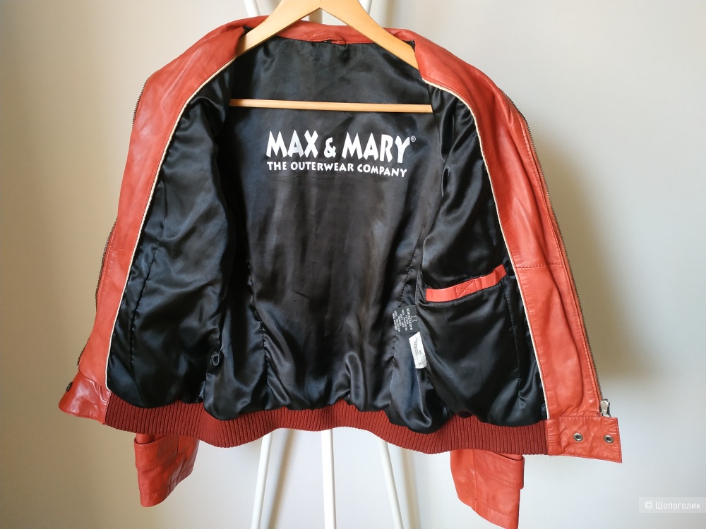 Кожаная куртка Max&Mary, S/M