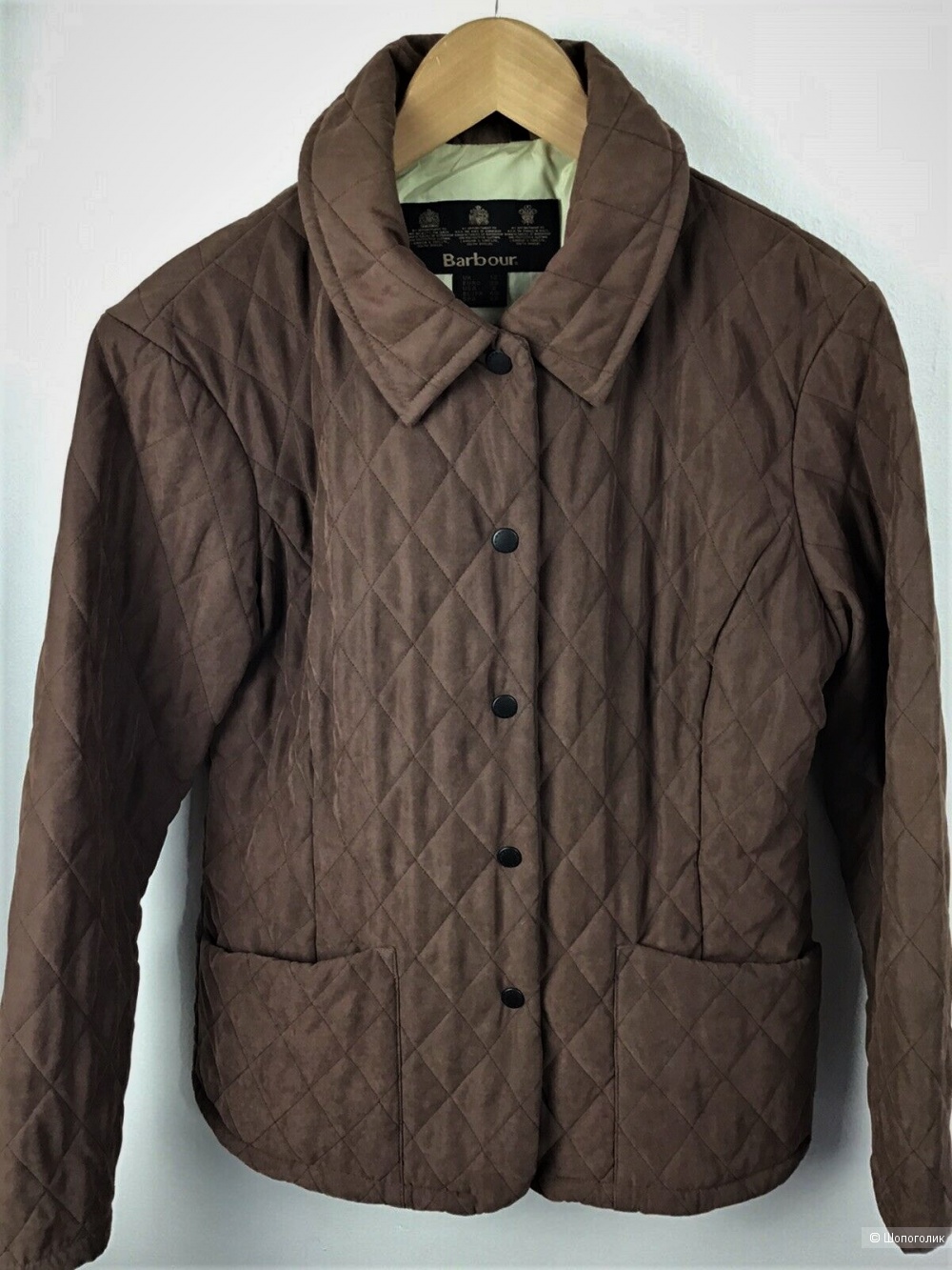 Barbour стеганая куртка, р 44-46