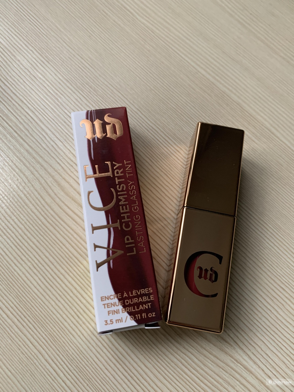 Помада-тинт для губ Vice lip Chemistry Urban Decay, 38гр.