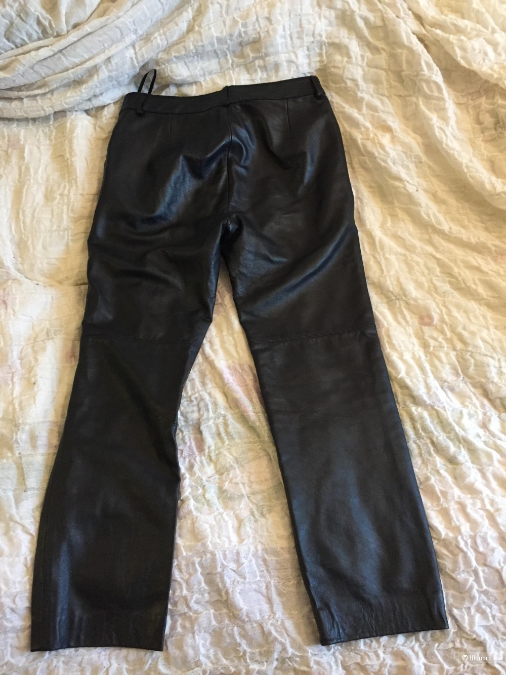 Кожаные брюки 3 Suisse, размер 38