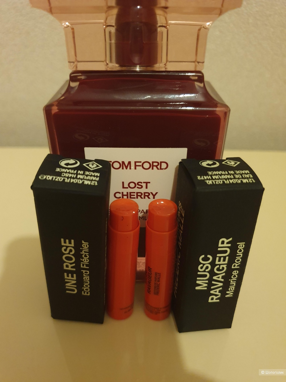 Пробники Une Rose, Musc Ravageur, Frederic Malle 1,2 ml