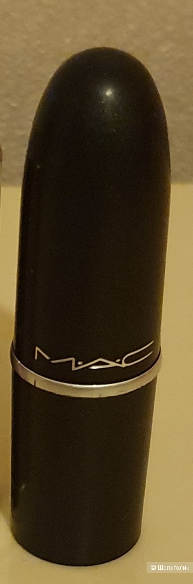 Губная мини помада Mac Russian red.