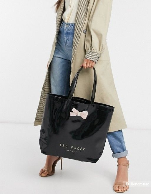 Большая мягкая сумка TED BAKER - sofcon.