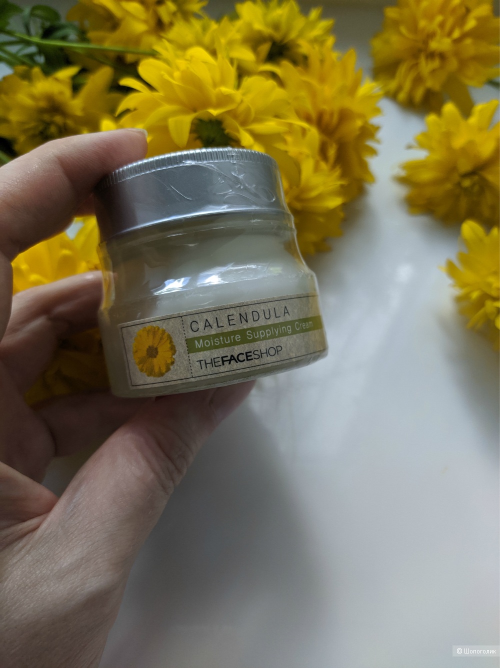 Крем увлажняющий с календулой The Face Shop Calendula  Moisture Cream, 50 мл