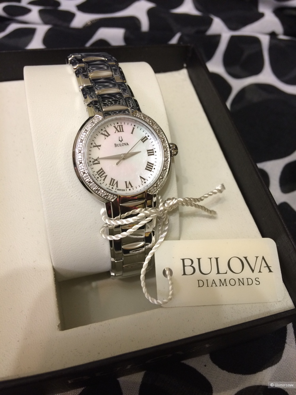 Женские часы Bulova, бриллианты
