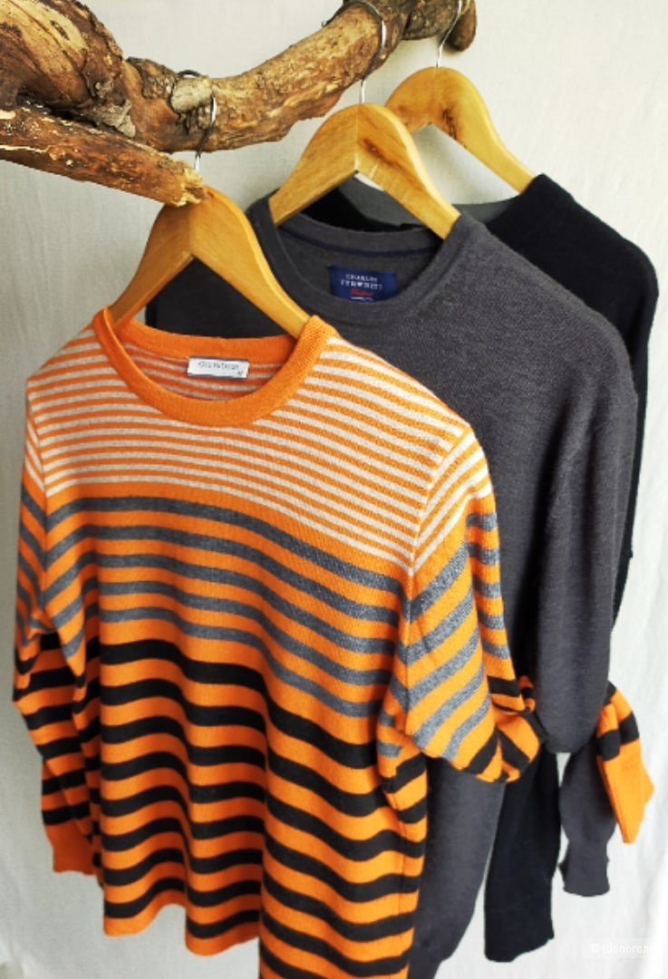 Разноцветный джемпер Kris Fashion, с шерстью, размер 40 ( XS, S, M )