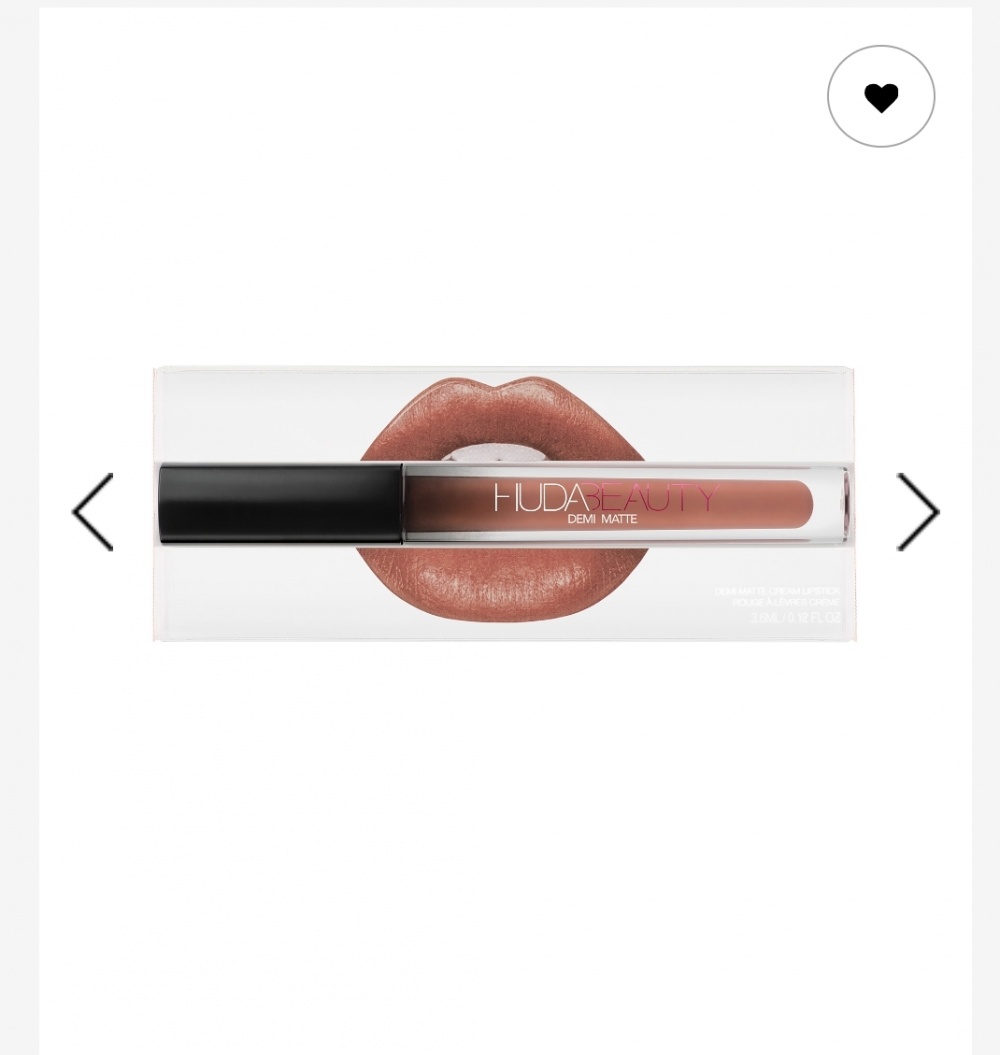 HUDA BEAUTY Demi matte cream lipstick 3,6 ml