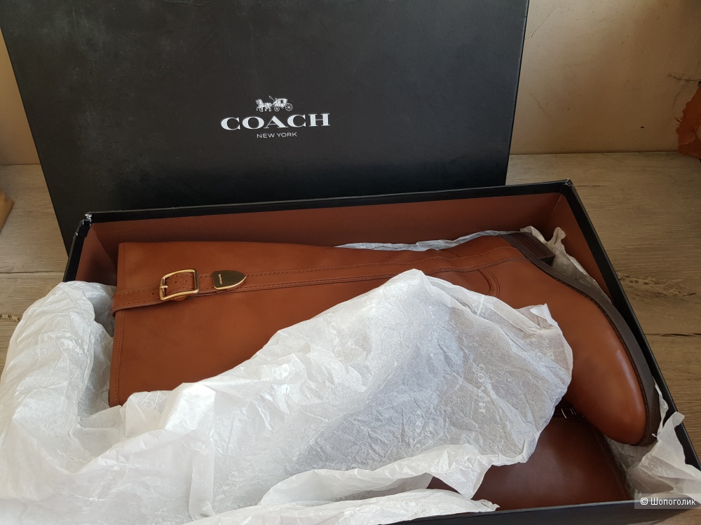 Сапоги Coach 36,5-37 (6.5) размер
