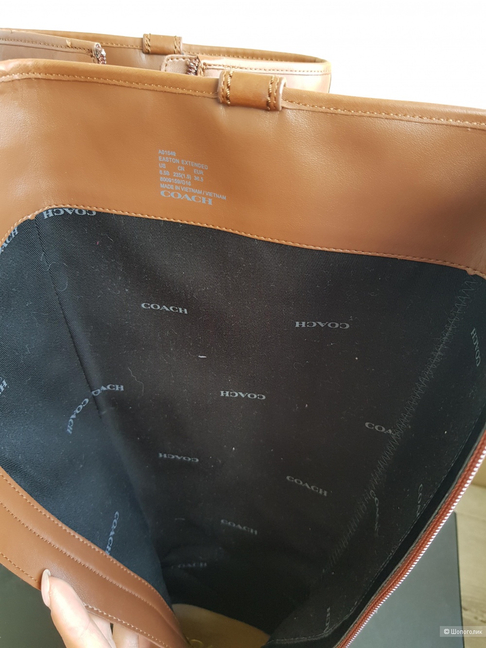 Сапоги Coach 36,5-37 (6.5) размер