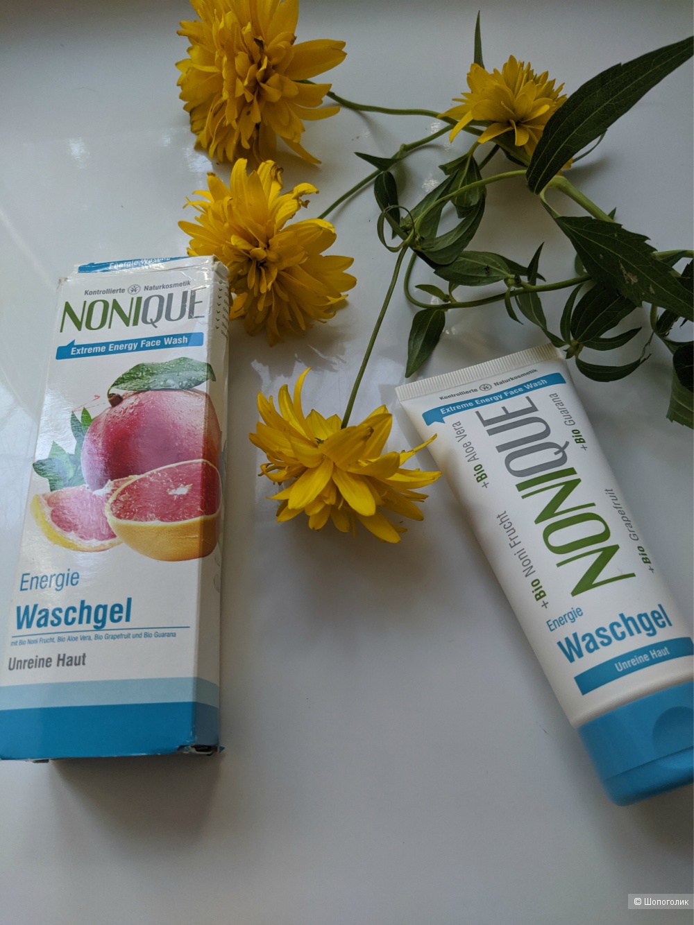Гель для умывания Nonique Extreme Energy Maracuja, Mango & Grapefruit, 100мл