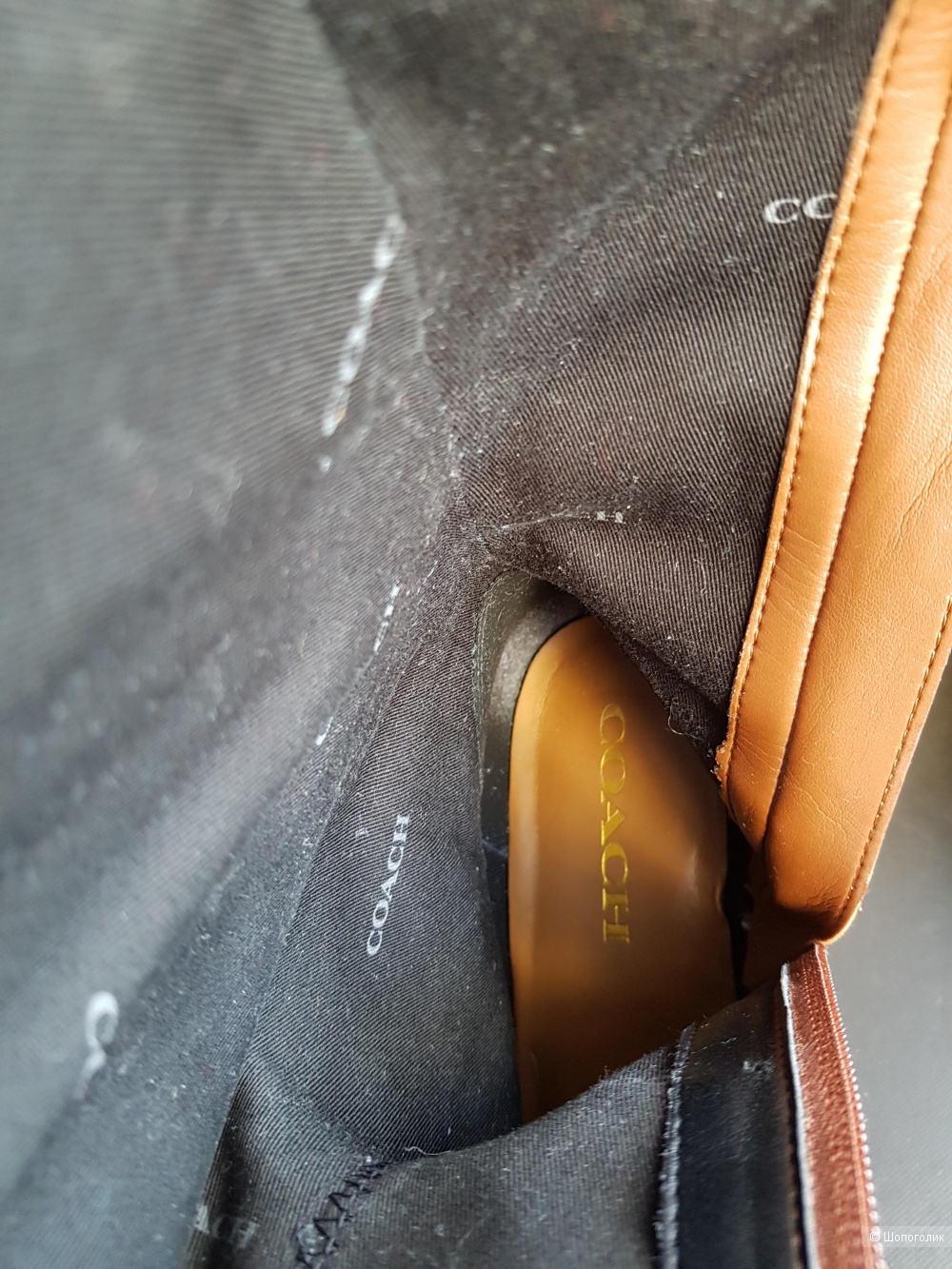 Сапоги Coach 36,5-37 (6.5) размер