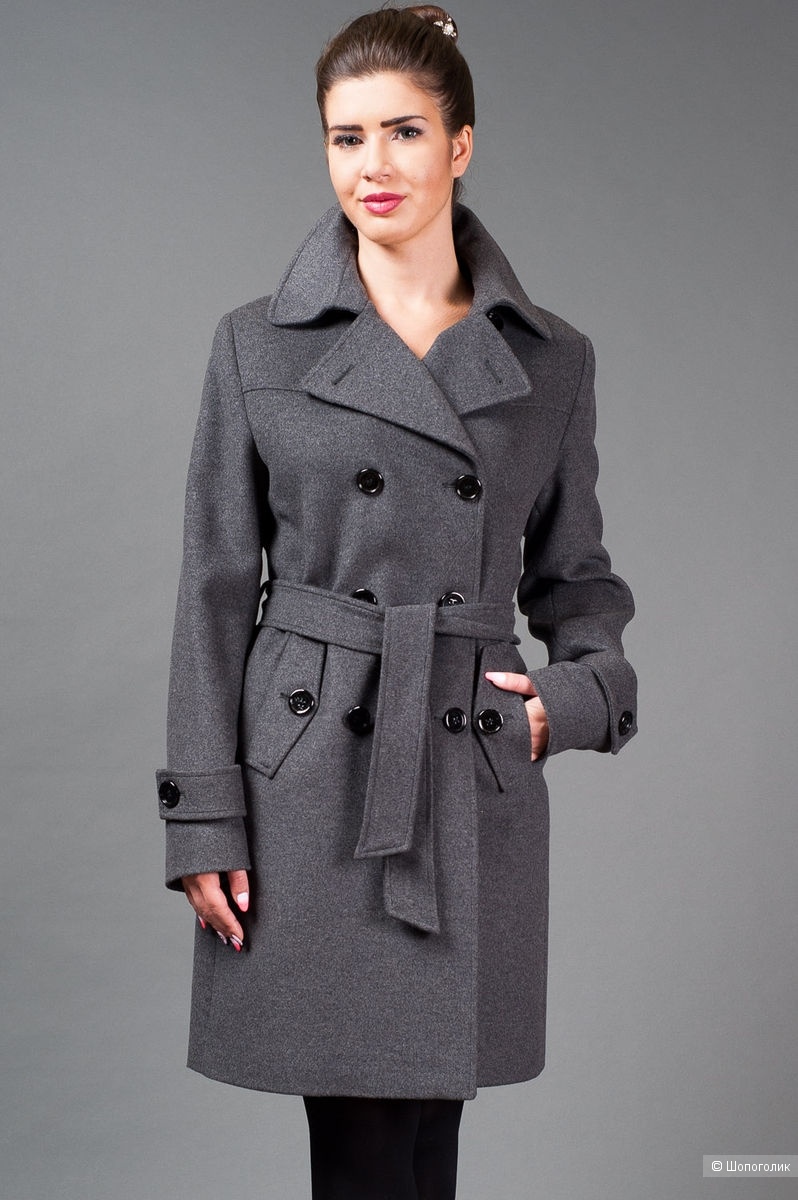 Пальто двубортное TADON, размер 44-46