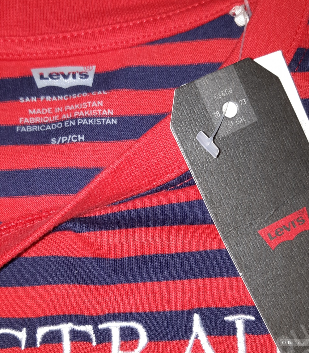 Новая тельняшка levis, размер s/m