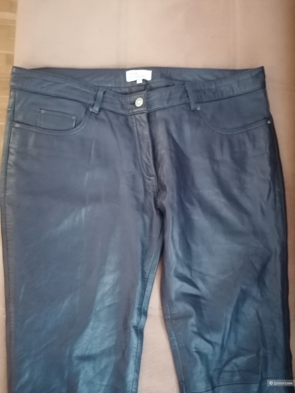 Кожаные брюки Shine Blossom 48-50 размера