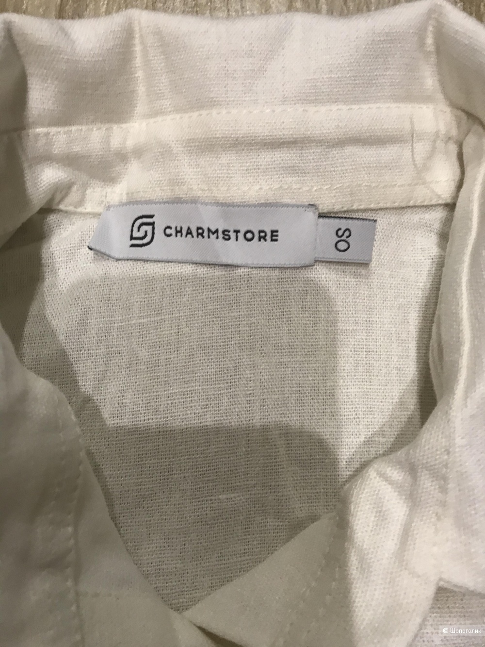 Льняная рубашка Charmstore Club, размер OS