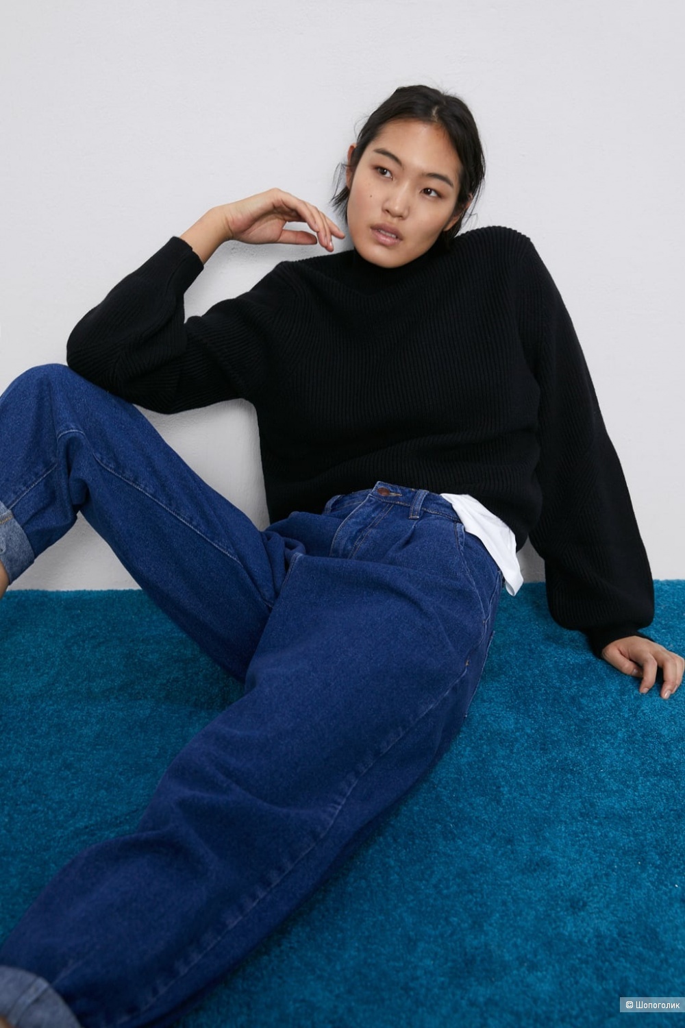 Джинсы Zara Slouchy размер 36 eur