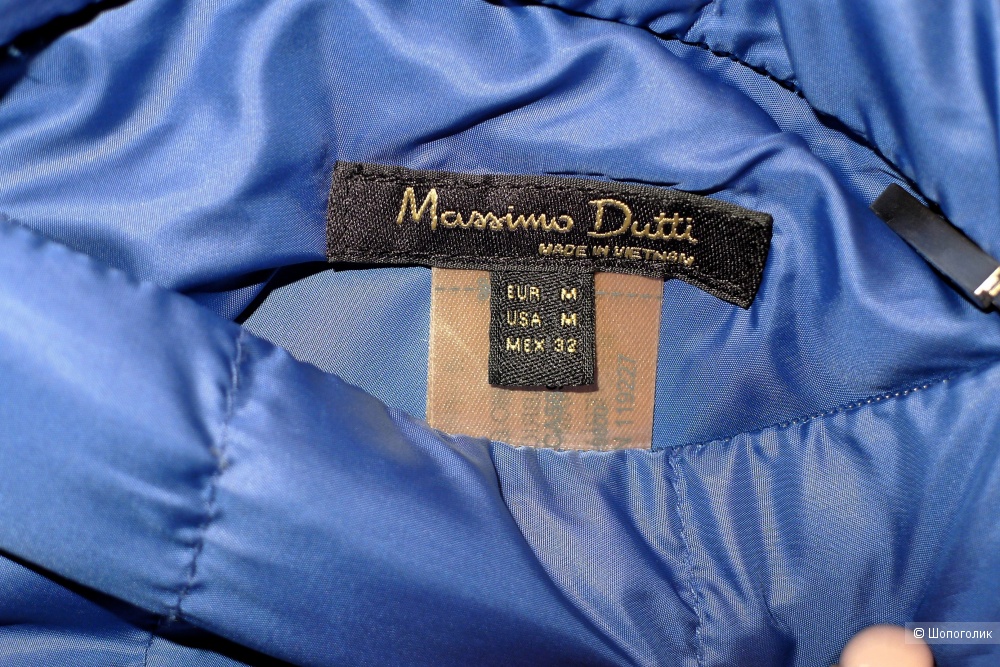 Куртка пуховик MASSIMO DUTTI размер M S