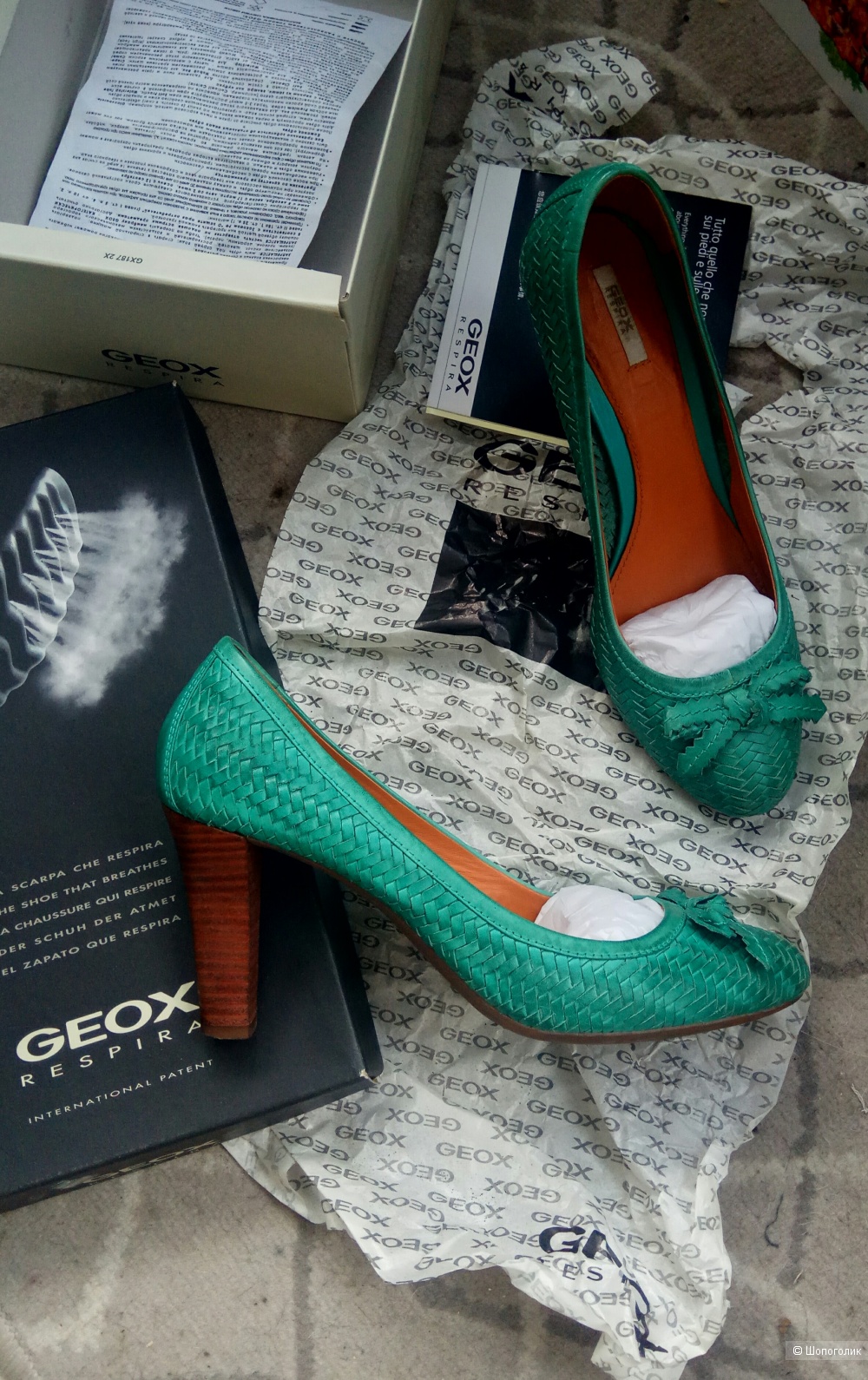 Туфли Geox 39 размер