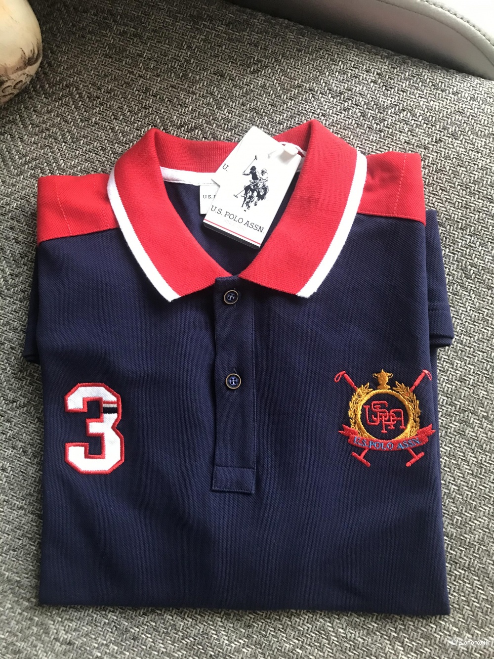 Мужское поло, U.S. POLO ASSN, размер XL