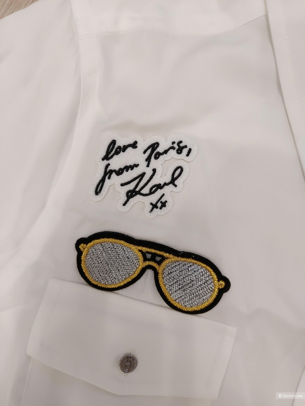 Рубашка Karl Lagerfeld, размер S-M