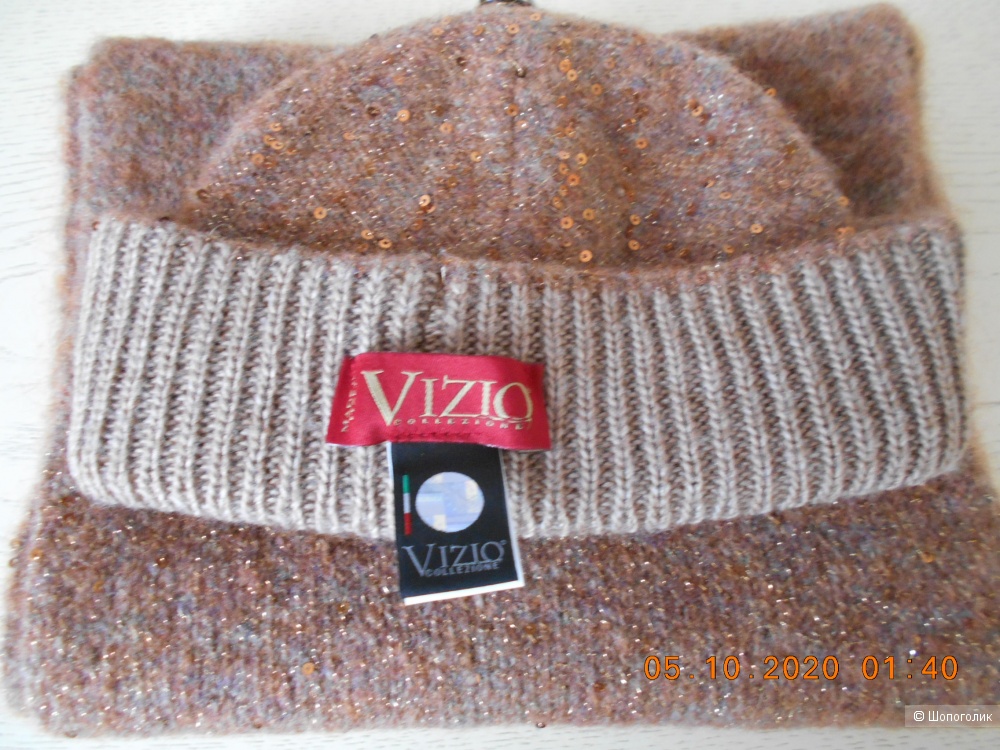 Комплект:шапка и шарф Vizio,S