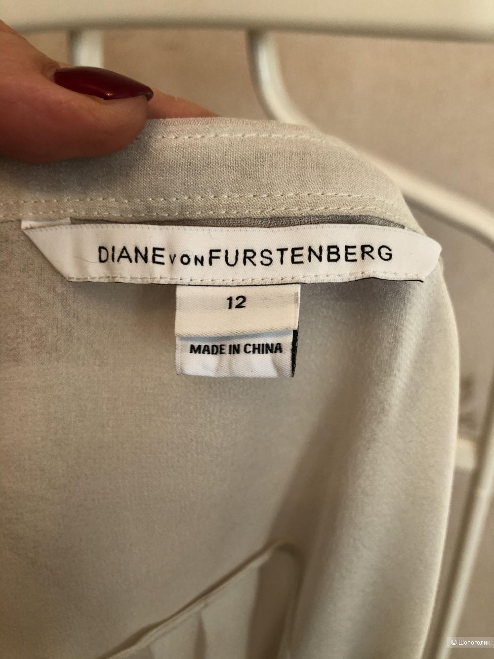 Блузка DIANE Von FURSTENBERG 12 ( 46-48)