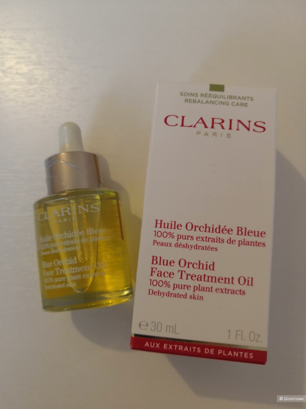 Масло для лица для обезвоженной кожи CLARINS Orchidee Bleue 30 мл.