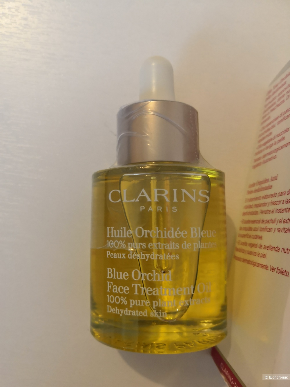 Масло для лица для обезвоженной кожи CLARINS Orchidee Bleue 30 мл.